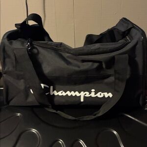 Champion Black Duffel Bag for Men